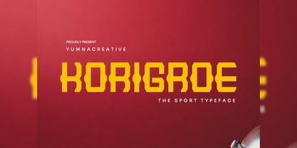 Korigroe Font Poster 1