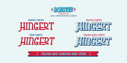 Bolatuk Font Poster 2