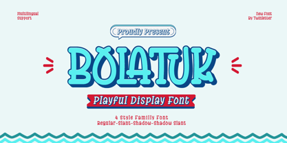 Bolatuk Font Poster 1