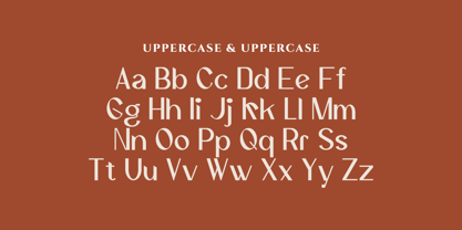 Alugara Font Poster 2