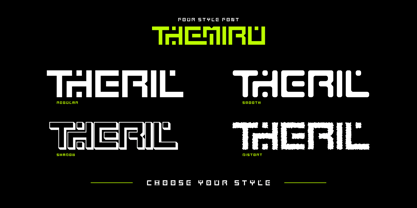 Themiru Font Poster 2