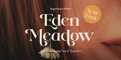 Eden Meadow Font Poster 1