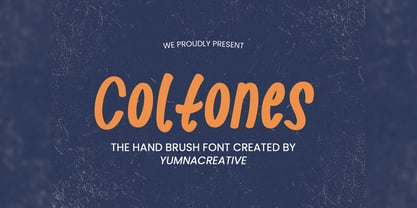 Coltones Font Poster 1