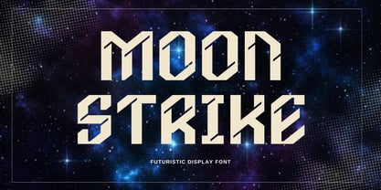 Moonstrike Font Poster 1