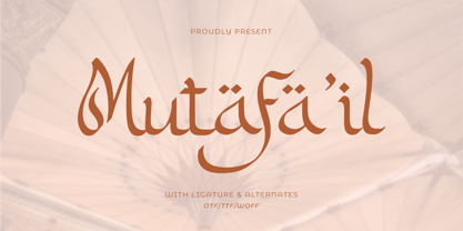 Mutafail Font Poster 1