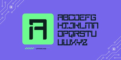 Techno Grazer Font Poster 2