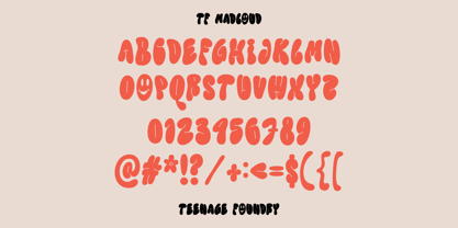 TF Madloud Font Poster 7