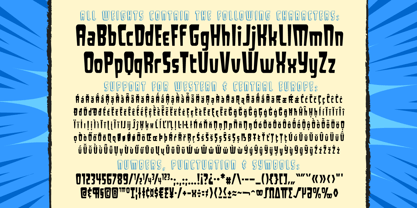 Long Underwear Font Poster 3