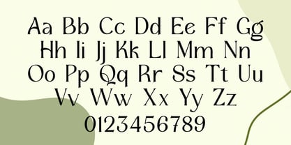 Kangen Serif Font Poster 8