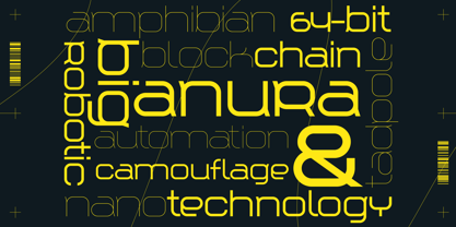 Anura Font Poster 2