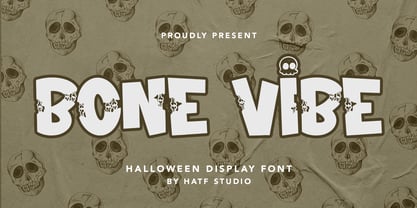 Bone Vibe Font Poster 1