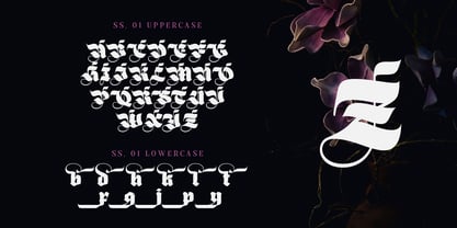 Giant Black Font Poster 8