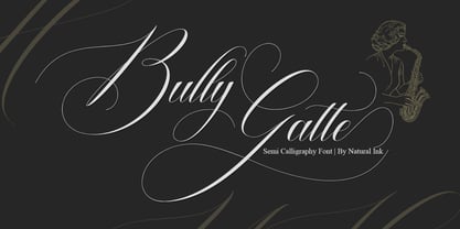 Bully Gatte Font Poster 1
