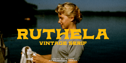 Ruthela Font Poster 1