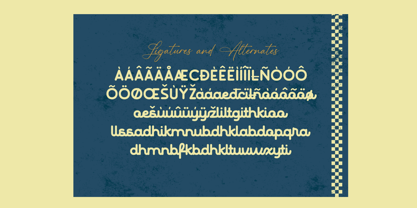 Raynelth Font Poster 3