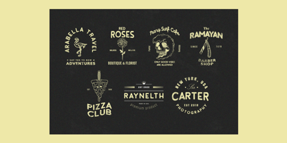 Raynelth Font Poster 6