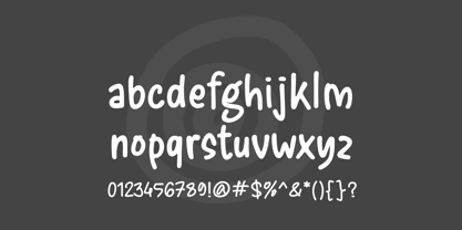 Hamok Font Poster 3