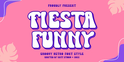 Fiesta Funny Fuente Póster 1