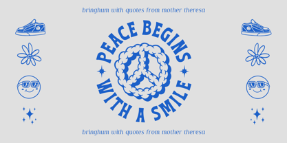 Bringhum Font Poster 3