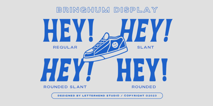 Bringhum Font Poster 2