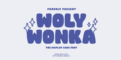 Woly Wonka Font Poster 1