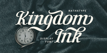 Kingdom Ink Font Poster 1