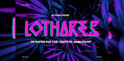 Lothares Font Poster 1