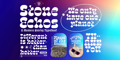 Stone Echos Font Poster 10