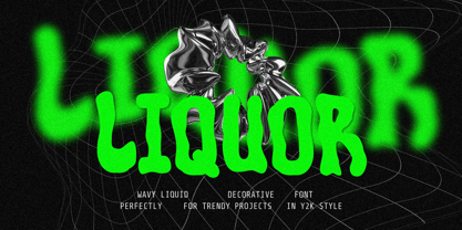 Liquor Font Poster 1