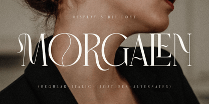 Morgalen Font Poster 1