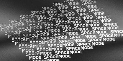 Space Mode Font Poster 5