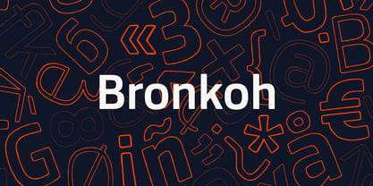 Bronkoh Font Poster 1