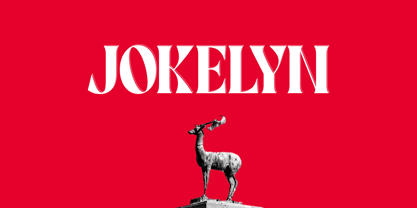 Jokelyn Display Font Poster 1