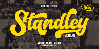 Standley Font Poster 1