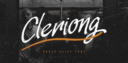 Cleriong Font Poster 1