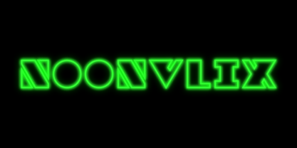 Noonvlix Font Poster 3