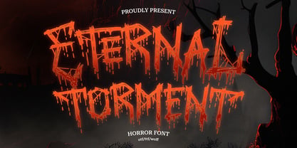 Eternal Torment Font Poster 1