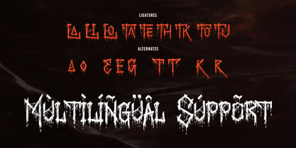 Eternal Torment Font Poster 12