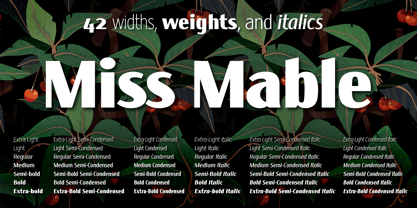 Miss Mable Font Poster 2