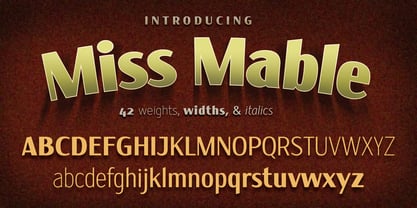 Miss Mable Font Poster 4