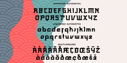 Motokiwo Font Poster 7