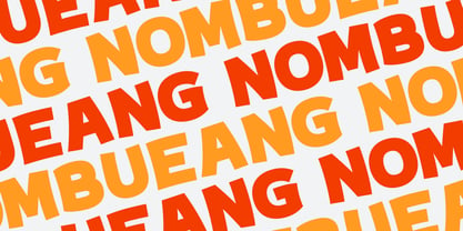 Nombueang Font Poster 5