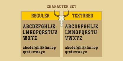 Cowboy Outlaw Font Poster 15