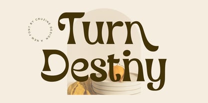 Turn Destiny Font Poster 1
