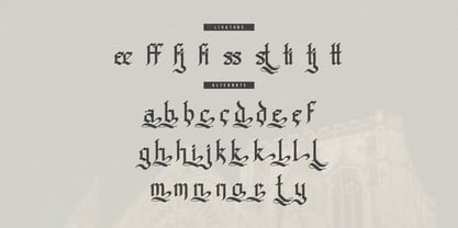 Old Gangstriad Font Poster 12