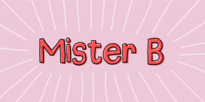 Mister B Font Poster 1