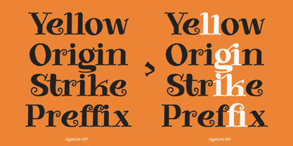 Begirdle Font Poster 9