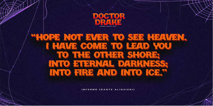 Doctor Drake Font Poster 7