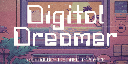 Digital Dreamer Font Poster 1