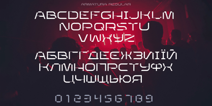 Armatura Font Poster 3